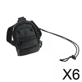 Mini bolso con correa para acampar al aire libre, bolsa compacta para colgar en el cuello para pesca, ciclismo y montañismo