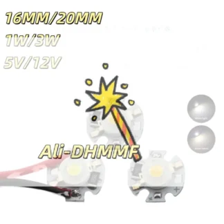 Kit de panel de luz LED DIY, 5/10 Uds. Placas de 16/20mm en blanco cálido/Neutral, fácil actualización para focos, gabinetes y luces de atardecer