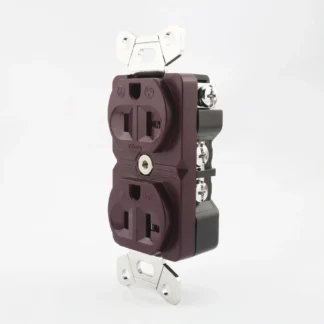 Viborg VM02R 100% cobre rojo puro tipo EE. UU. receptáculo de doble enchufe chapado en rodio alta calidad HIFI AC toma de corriente EE. UU.
