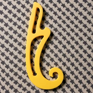 Regla curva de diseño, regla de plástico multifuncional para ropa, herramienta de corte de costura con borde liso, plantilla de dibujo
