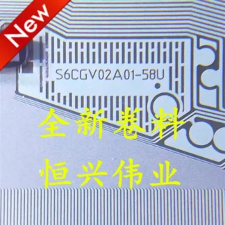 S6CGV02A01-58U Nuevo Circuito Integrado de Controlador LCD COF/TAB Material de Bobina