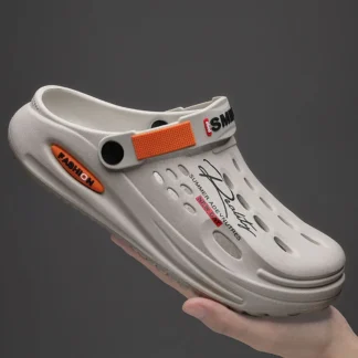 Sandalias tipo zuecos de verano 47 para hombre, zapatillas EVA, zapatillas de playa transpirables de suela suave, Zapatillas de casa para hombre, zapatillas antideslizantes para exteriores