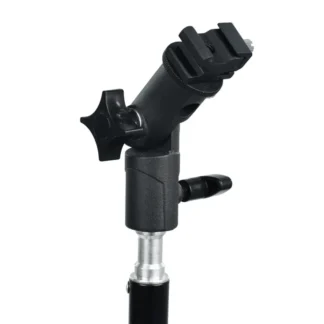 Soporte de luz giratorio Universal profesional tipo E para Flash de cámara Speedlite con soporte para paraguas para Canon Nikon