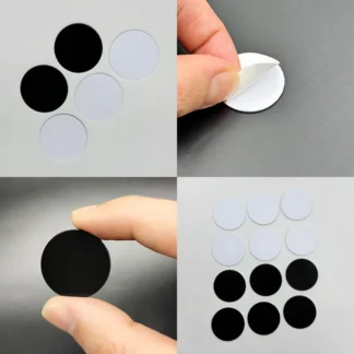 Tarjetas de monedas Ntag215 de 13,56 MHz con respaldo adhesivo 504 Bytes ISO/IEC 14443 A etiqueta NFC Ntag 215 de PVC impermeable de 25mm