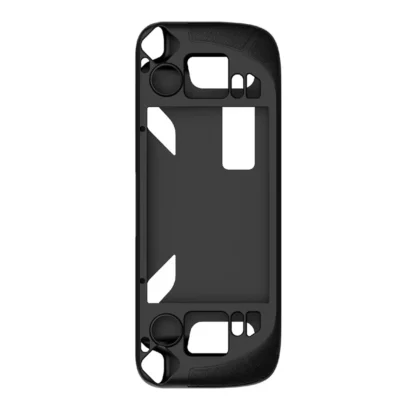 Protector de consola de silicona, cubierta protectora de carcasa suave antideslizante con soporte plegable, accesorios de repuesto para Steam Deck