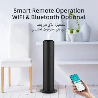 Difusor de Aroma NAMSTE con Bluetooth, dispositivo ambientador fragante para el hogar de 1500m3, aceites esenciales con sincronización inteligente, Oasis aromática para Hotel