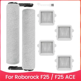 AD24 para Roborock F25 / F25 ACE aspiradora húmeda/seca cepillo de rodillo principal accesorios de repuesto de filtro HEPA