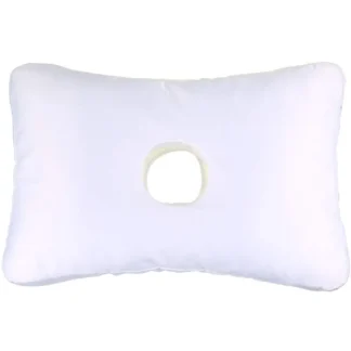 Almohada con orificio para CNH y dolor en la oreja, inflamación en la presión, almohada para dormir lateral, almohada protectora para los oídos