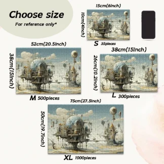 Rompecabezas Personalizado con Foto de Planeta Feliz, 35/150/300/500/1000 Piezas, Rompecabezas de Descompresión Personalizado, Regalo de Amor