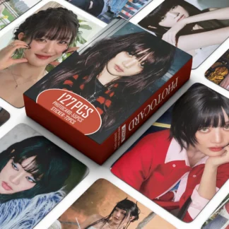 127 mini tarjetas I-DLE MINNIE, pegatinas, tarjetas fotográficas WE ARE, tarjetas de álbum GIDLE, tarjetas LOMO