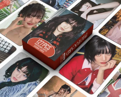 127 mini tarjetas I-DLE MINNIE, pegatinas, tarjetas fotográficas WE ARE, tarjetas de álbum GIDLE, tarjetas LOMO