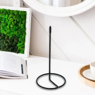 Porta Recibos de Acero Inoxidable, Soporte Duradero para Notas, Tenedor para Facturas de Escritorio para Restaurante, Oficina, Hotel