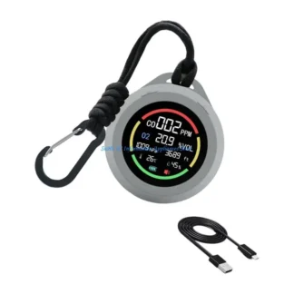 Detectores aire para monitoreo humedad, temperatura, presión, altitud, oxígeno, CO