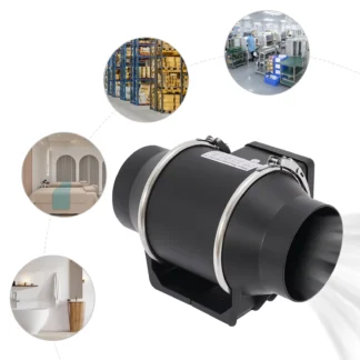 Ventilador de tubo de escape, ventilador de tubo, ventilador de conducto en línea, ventiladores de ventilador de escape silenciosos para conductos