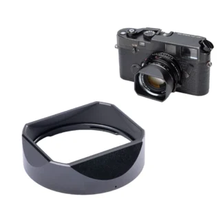 Parasol de lente de Metal para VM 40 1,4 50 1,5 para Leica 35F2aa parasol de lente para Voigtlander 35mm F1.4 LH-6 reemplaza