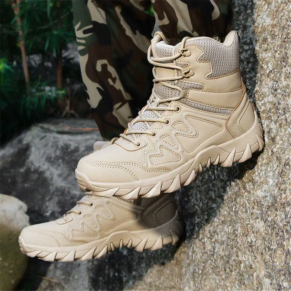 Botas Vintage antideslizantes de tela, zapatos gruesos de moda para hombres, zapatillas de deporte de color caqui, novedad deportiva, famosa Idea Tenia, especiales Luxo