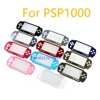 10 Uds carcasa frontal funda carcasa reemplazo para consola de juegos PSP 1000 1001