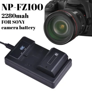 Batería de NP-FZ100 de 2280mAh para cámara Sony A7III A7IV A7C A1 A7SIII A7RIII A7RIV, repuesto de iones de litio recargable