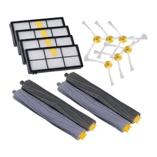 Kit de Repuesto de Cepillo Principal A99G, Filtro HEPA y Cepillo Lateral para Robot Aspiradora Irobot Roomba Serie 800 900 870 880 980