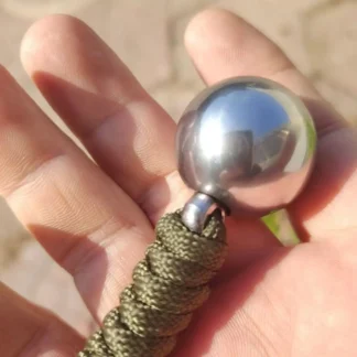Colgante de bola, artilugios de autodefensa, herramienta de protección de seguridad Personal, suministros para mujeres y hombres, acero inoxidable