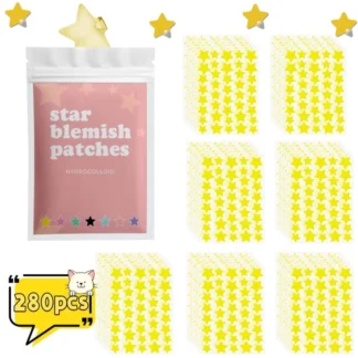 280 piezas de parches multicolores para el acné, parches para el acné facial, parches corrector para el acné y parches para espinillas, ultrafinos