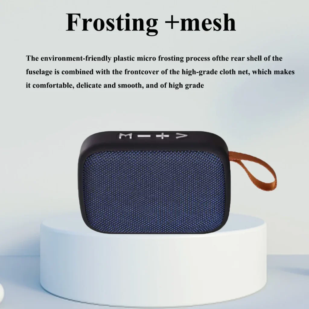 Barra de sonido inalámbrica portátil, batería de 500mAh, Bluetooth 5,0, deporte interior y exterior, alta fidelidad, altavoces personalizados de alta calidad