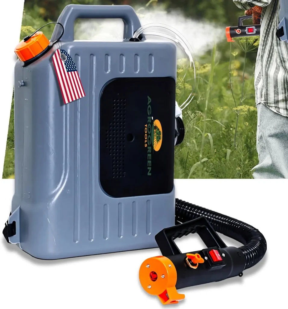 Pulverizador nebulizador de mochila eléctrico de 10L para desinfección de interiores y exteriores, Control de plagas, jardín y hogar