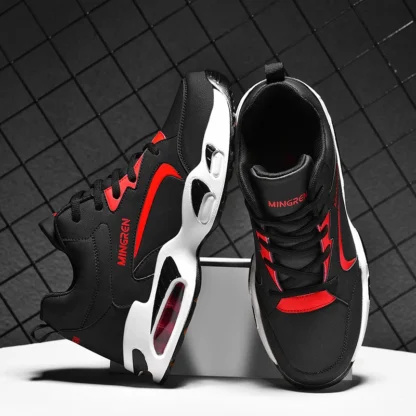 Zapatillas de deporte de moda para hombre, zapatos ligeros y cómodos transpirables para caminar, deportes informales, correr, tenis, gimnasio, zapatos de entrenamiento para hombre