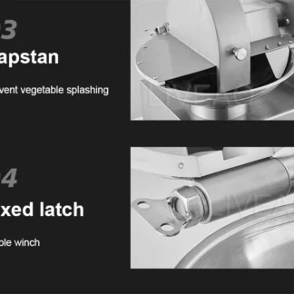 Molinillo mezclador rotativo de verduras, máquina trituradora de hojas de patata dulce, procesador de carne y alimentos de cocina