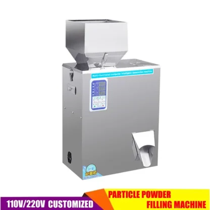 Máquina de llenado automática para gránulos, polvo, arroz, Hardware multigrano, tornillo, máquina de llenado de embalaje cuantitativo de granos de café