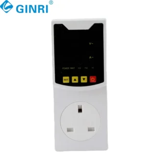 Protector de voltaje doméstico Popular, Protector de voltaje eléctrico ajustable, medida de pantalla Digital, 3 uds.