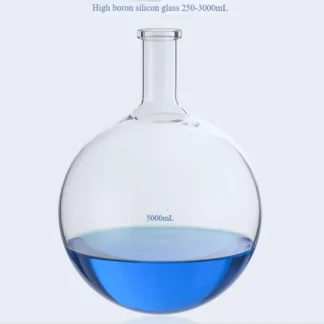 Botella giratoria de vidrio, evaporador giratorio, botella con boca con brida, accesorios para evaporador rotativo 3L5L10L20L