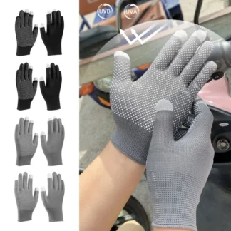 Guantes ligeros para pantalla táctil agarre antideslizante diseño Flexible mejorado nailon transpirable para trabajo y montaje