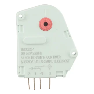 Temporizador de descongelación de refrigerador, 7x6cm, para temporizador de descongelación de refrigerador, controlador de sincronización TMDC625, accesorios para Midea, 1 ud.