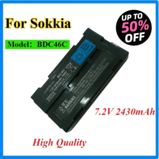 Batería BDC46C de 7,2 V, 2430mAh para estación Total Sok-kia Set 230R Set 300 330 530 630 instrumento de encuesta