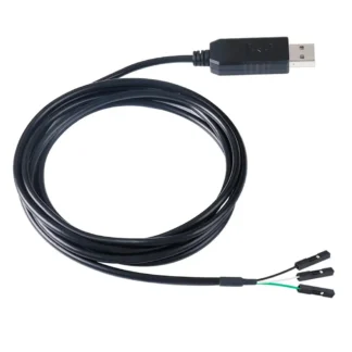 DTECH-Cable adaptador USB a TTL Serial 3,3 V, señal TX RX, 3 pines, paso de 0,1 pulgadas, enchufe hembra, Chip FT232RL Win 10 8 7