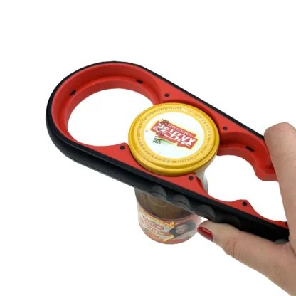 Abridor de tarros multifuncional, pinza para tarros, abridor de tapas, abrelatas, abridor de botellas