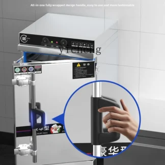 Vaporizador de arroz XL, vaporizador de arroz comercial, vaporizador de arroz comercial, máquina de coche, cantina, bollos al vapor automáticos grandes y pequeños