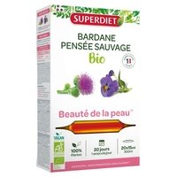 Bardana pensamiento salvaje Bio 20 ampollas de 15ml - Superdiet