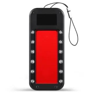 Detector de cámara oculta con 12 luces LED, buscador antiespía profesional, novedad de 2020