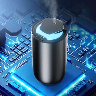 Difusor portátil sin agua para coche, hogar, oficina, Spa, carga USB, difusor de aceites aromáticos con luz LED, difusor de fragancia para habitación