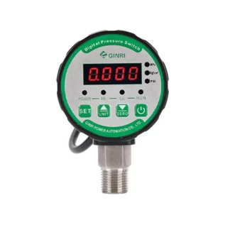 Manómetro Digital de 12V NPT 1/4 G1/4, compresor de aire de 60Mpa Psi, bomba de agua, aceite, Gas, interruptor de Control de presión alta y baja para AC DC
