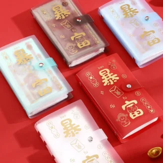 Nuevo Cuaderno de Ahorro de 100 Sobres, Desafío de Ahorro de Dinero, Carpeta de Ahorro Reutilizable, Cuaderno Portátil, Libros de Desafíos de Presupuesto y Ahorro