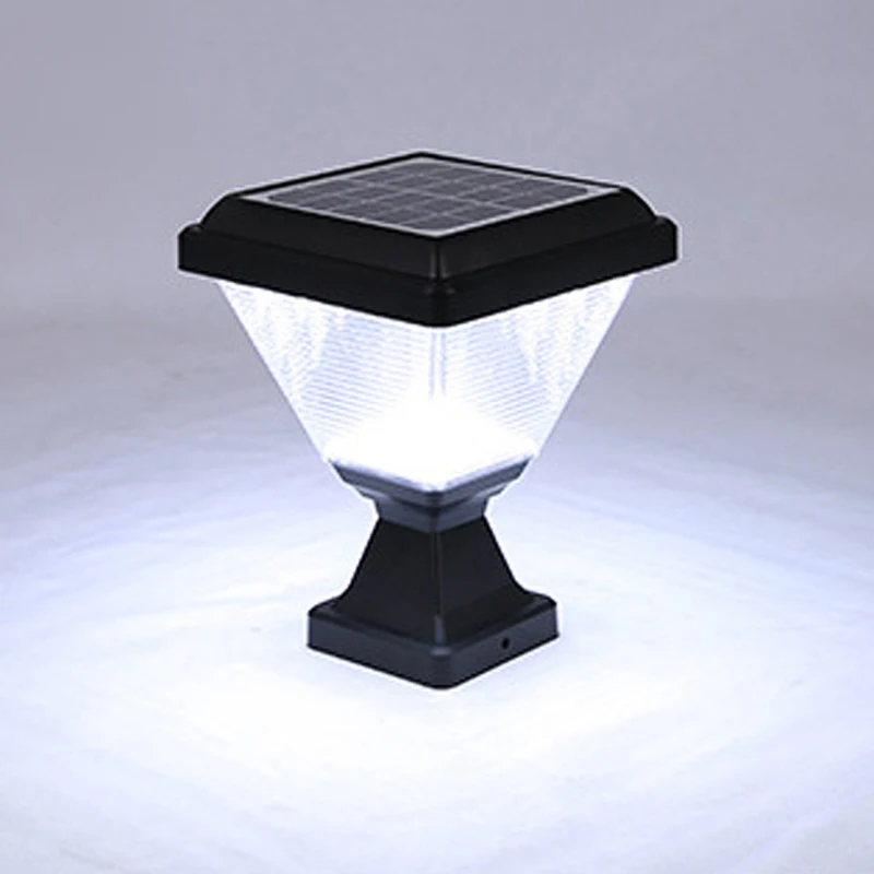 Luces Led para pasillo de entrada y patio del hogar, lámpara de Pilar de energía Solar para valla, jardín, exterior, Ip65, impermeable