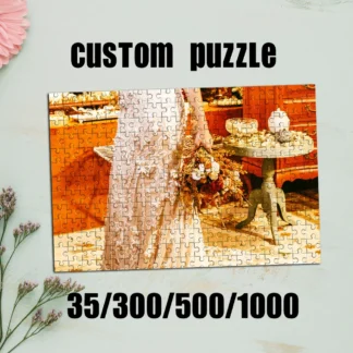Rompecabezas Personalizado con Foto, Bloques de Imágenes Personalizables, Regalo para Navidad, Año Nuevo, San Valentín, Aniversario