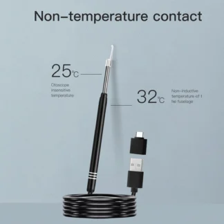 3,9mm 3 en 1 usb EarPick endoscopio cámara eliminación de cera de oído otoscopio inspección 3 en 1 USB cámara de oído