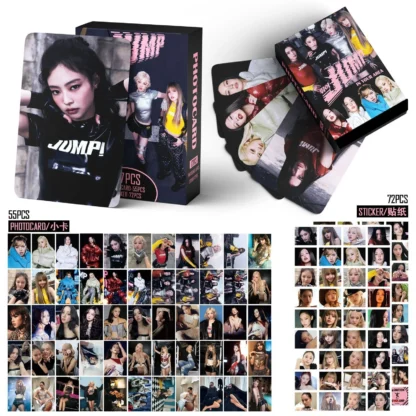 127 Uds nuevo álbum JUMP Combinando personas HOP foto pegatinas Kpop Merch Lomo tarjetas Set Fans colección tarjetas regalo