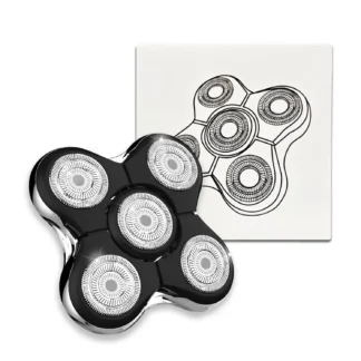 Cabezal de repuesto para afeitadora compatible con Remington Balder Pro Head Shaver XR7000,XR1500,XR1501, maquinilla de afeitar eléctrica para hombres calvos