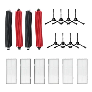 INLIG-Para Roborock S8 Pro Ultra S8 S8+ Accesorios Cepillo Principal Filtro HEPA Cepillo Lateral Repuestos para Robot Aspirador