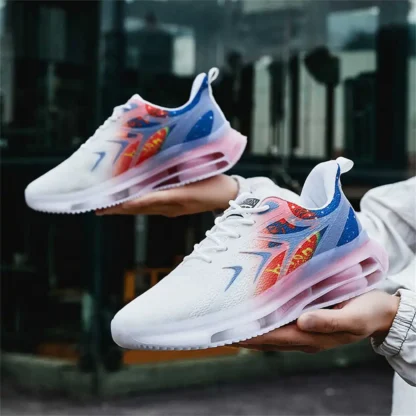 Zapatillas de baloncesto antideslizantes número 46 para botas tejidas 45, zapatillas deportivas marrones para hombre, zapatos deportivos, superventas